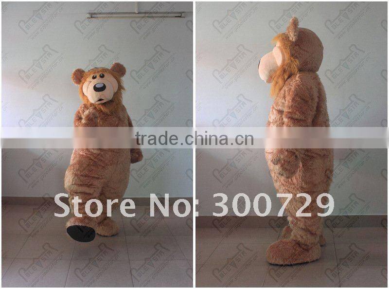 NO.2463 fluffy bear mascot costumes