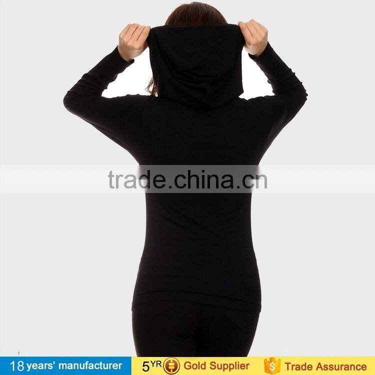 Women Autumn Sweater Thicken Embossed Print Pullovers Zipper Hoodie Moleton Coat