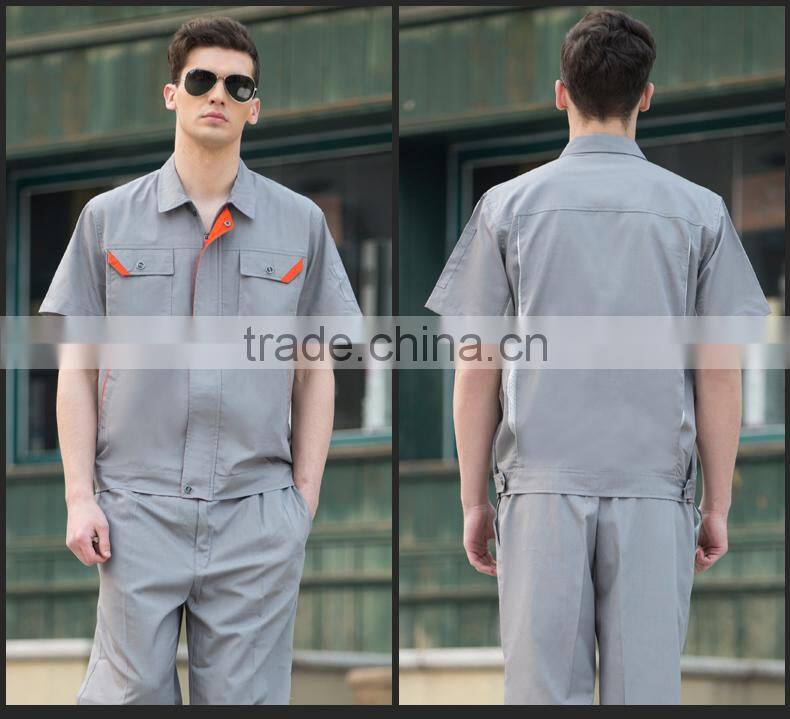 Summer short sleeve worker sets uniform labor insurance clothing