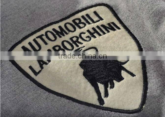 males blank plain 100% cotton polo shirt