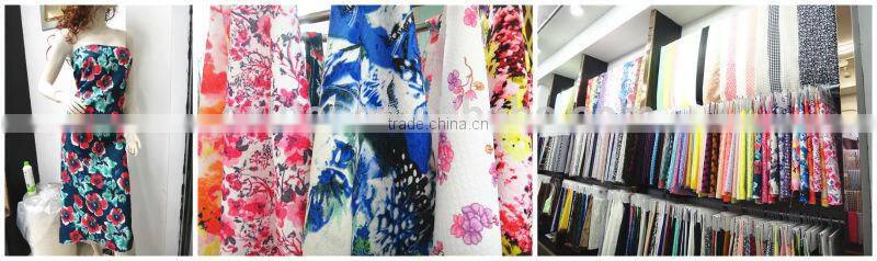amazing floral jacquard women dress fabric