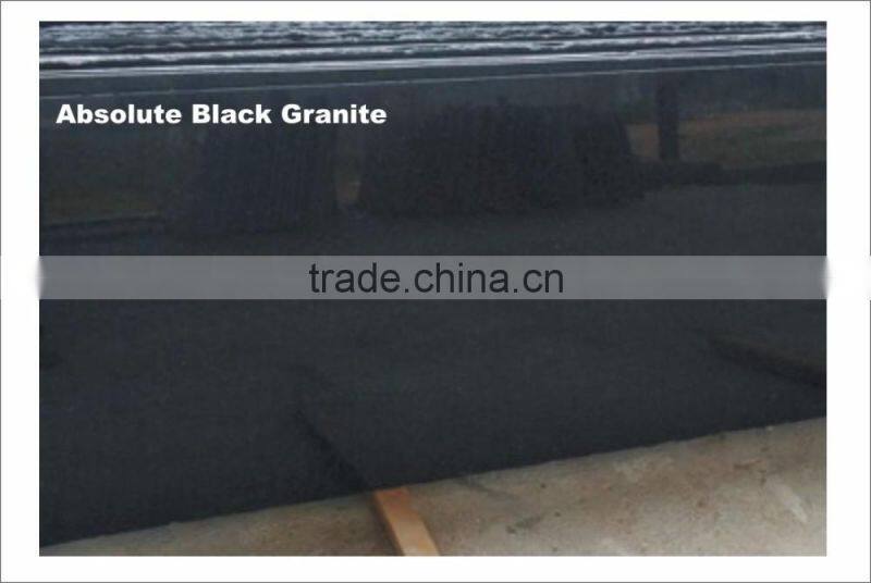 Black Color indian absolute black granite