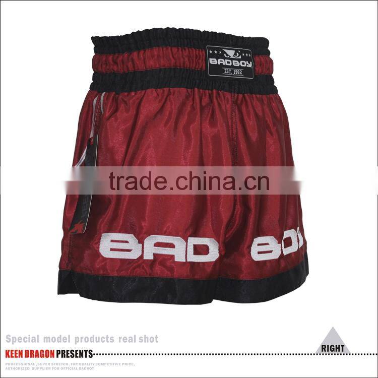 High Quality Custom Muay Thai Red Boxing Shorts