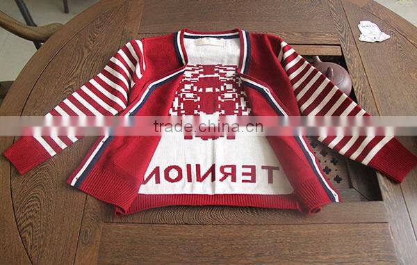 Wool sweater design for baby