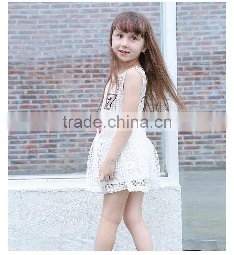Tinta Roriz New Kids Dresses T16319 Summer Girls's Dress with Camisole 2pcs Casual Girls Dress Set Wholesale