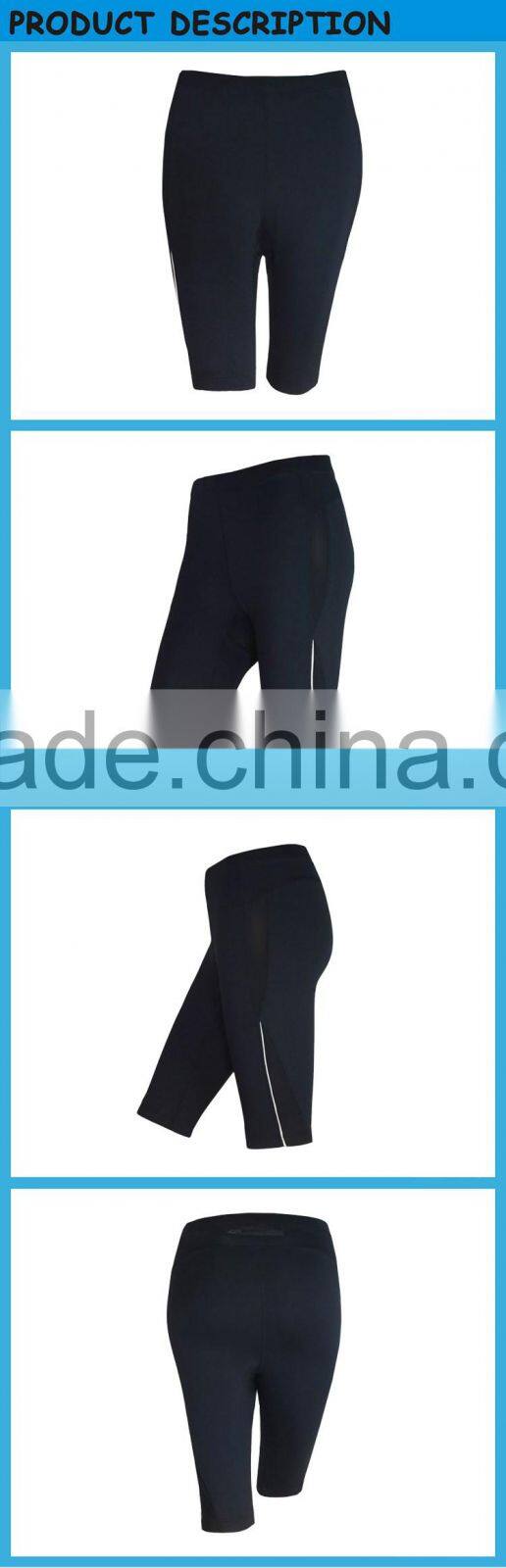 Custom Made Girls Yoga 90% Polyester 10%Spandex Ladies Black Wearing Pants