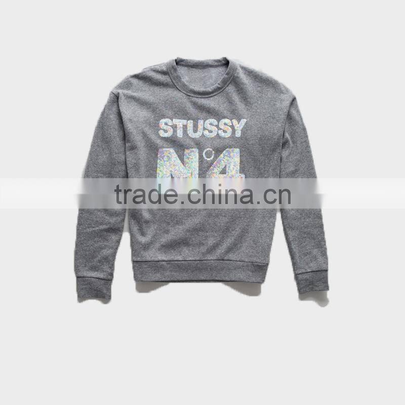 Custom Hoodies Long sleeve crew neck sportswear,women hoody,