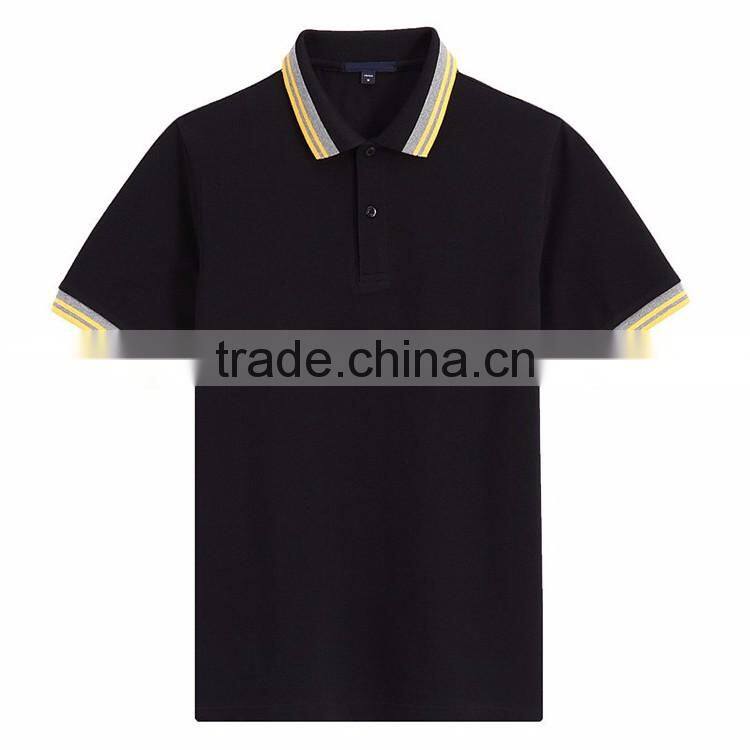 Wholesale cheap 65% polyester 35% cotton pique mens t-shirt polo