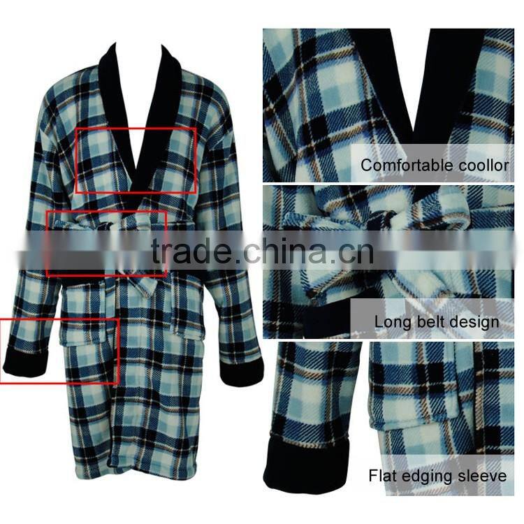 New Fashion Cool Design Wholesale New Style Men Bathrobe