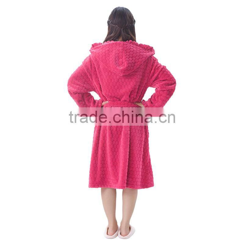 Trendy design women brands casual bathrobe dress