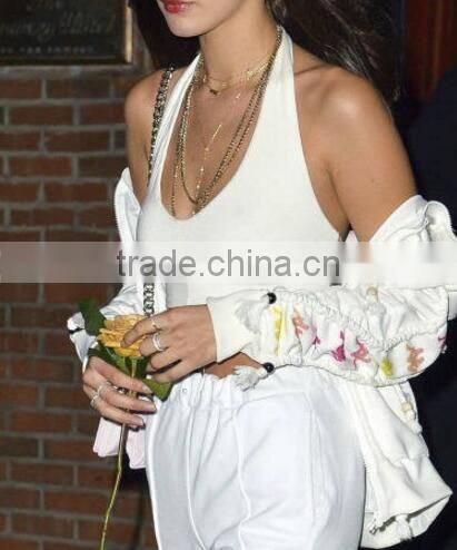 Runwaylover 137 Sexy ladies 2017 Strapless Crop Tops