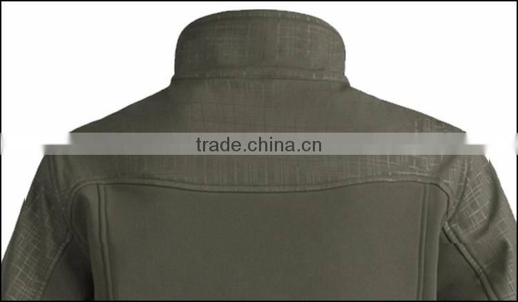 New designs spring softshell jacket men outdoor wear with waterproof and breathable