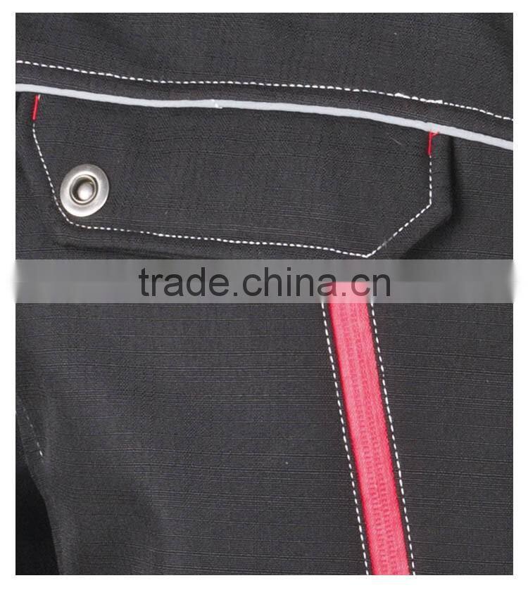 OEM workwear mens ripstop waterproof black softshell jacket without hood