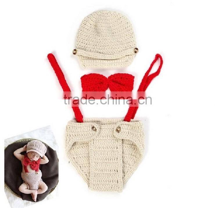 Baby Boy Photo Prop, Hat and Pants Set, Baby Outfit