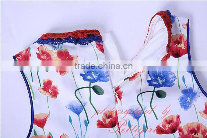 girls double ruffle dress kids frock