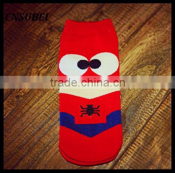 Super hero personality cartoon socks wholesale