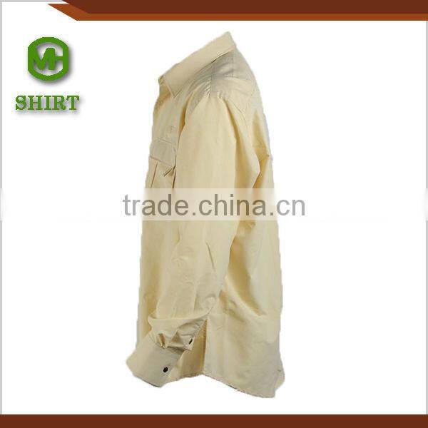 New Style High Quality Fashion Men's Long Sleeve Work Shirts