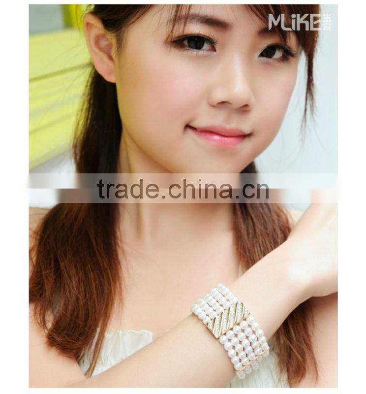Fshion imitation pearl bracelet M3018