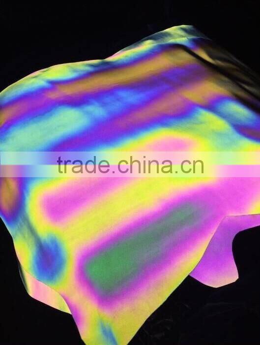 2016 new fantastic 7color rainbow heat transfer reflective film