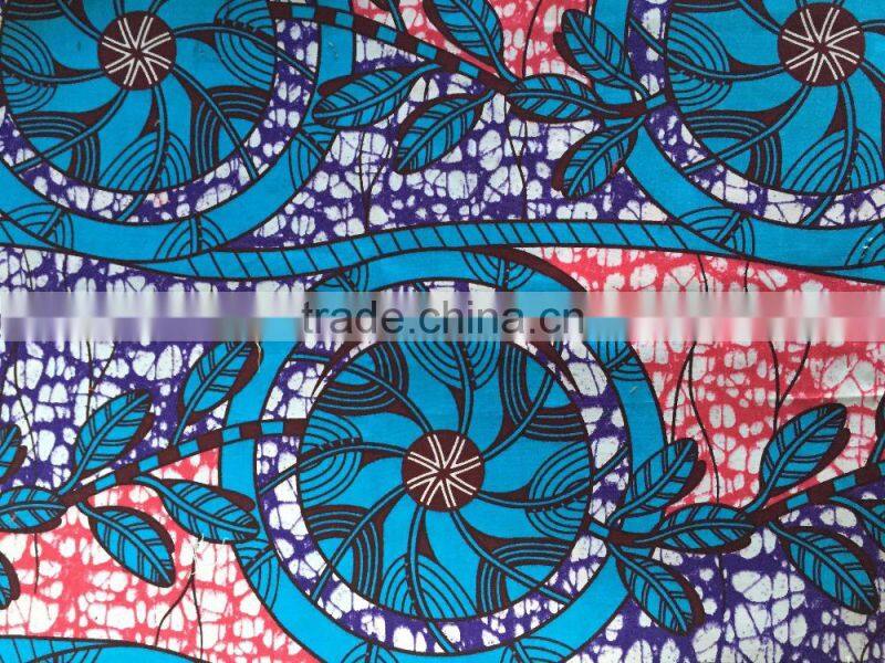 cotton imitate wax fabric