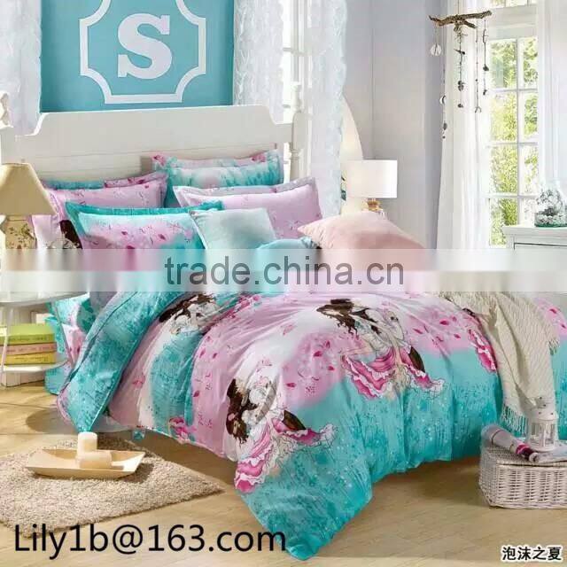 Lovely Bedroom Plain Color Bedding Set home bedding king size comforters sets