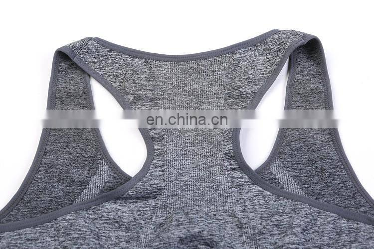 Hot sale quick dry long-range elasticity breathable fitness gym tank top women