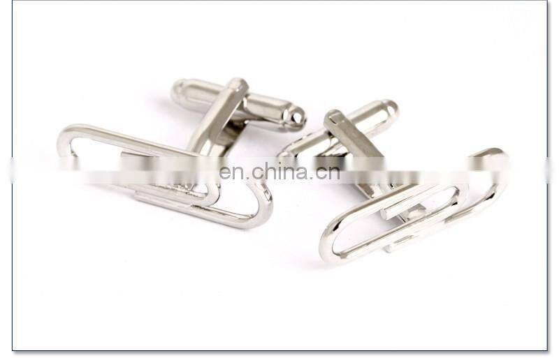 PAPER CLIP CUFFLINKS
