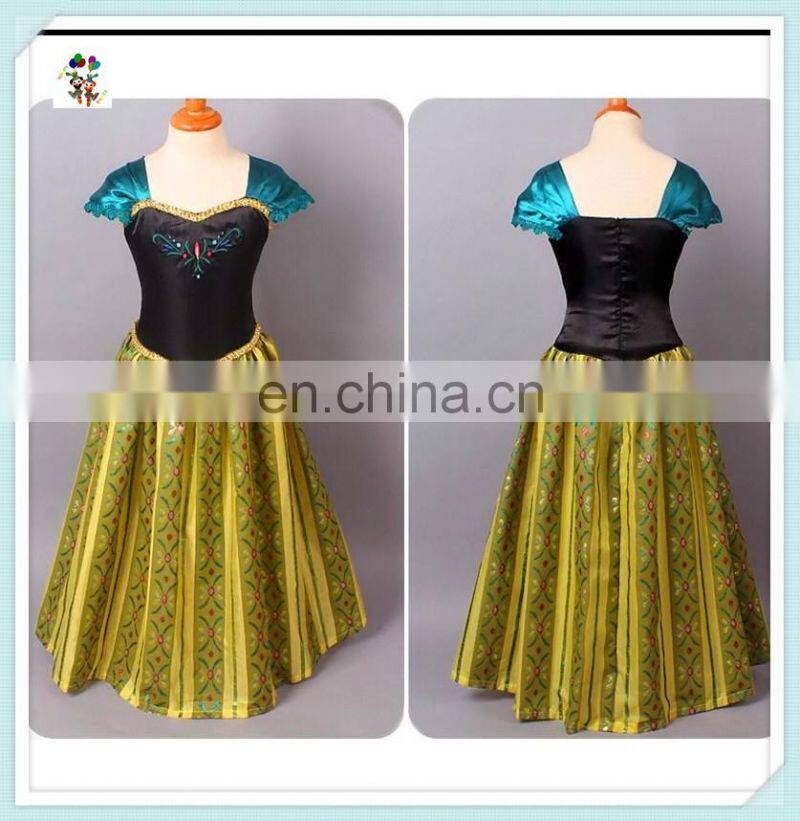 Movie Elsa Coronation Children Cosplay Party Costumes HPC-3088