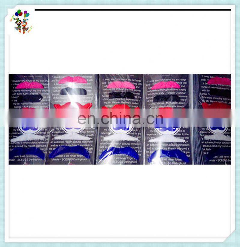 Disguise Party Stylish Neon Colors Funny Fake Moustache HPC-0322