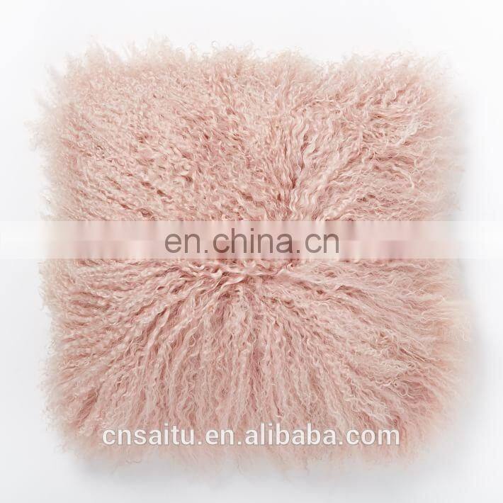 18" Mongolian Lamb Pillow