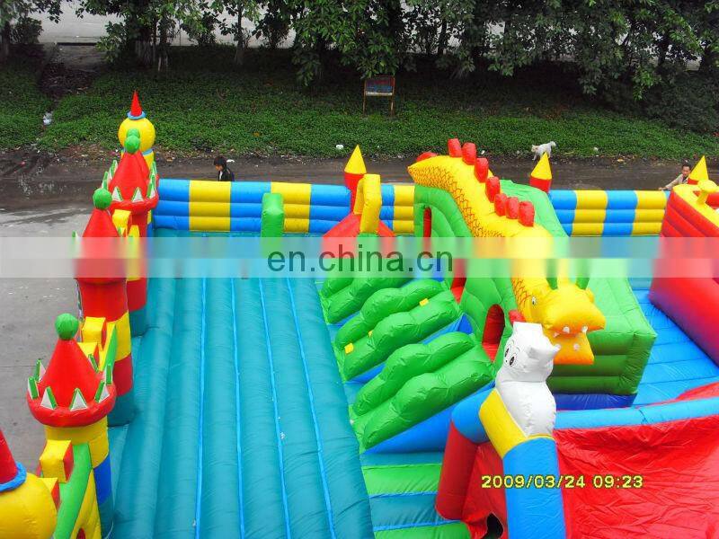 HI Children games inflatable amusement park toys, outdoor inflatable playground equipment