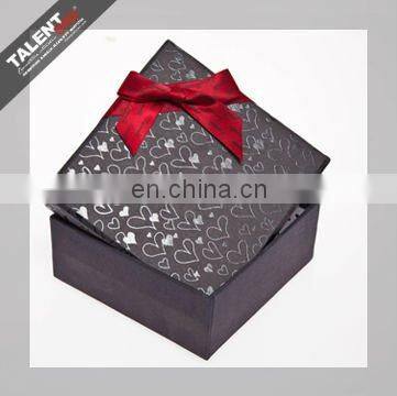 fancy paper gift box with diamond butterfly