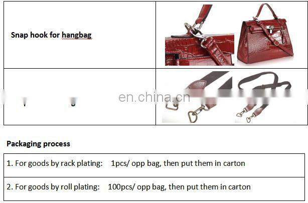 Metal snap dog hook/dog swivel key hook