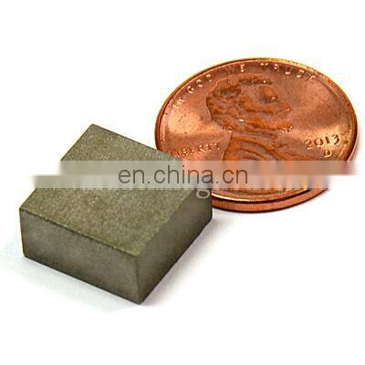 SmCo Magnet Block 1/2''X1/2''X1/4" Samarium Cobalt Magnet used for industrial