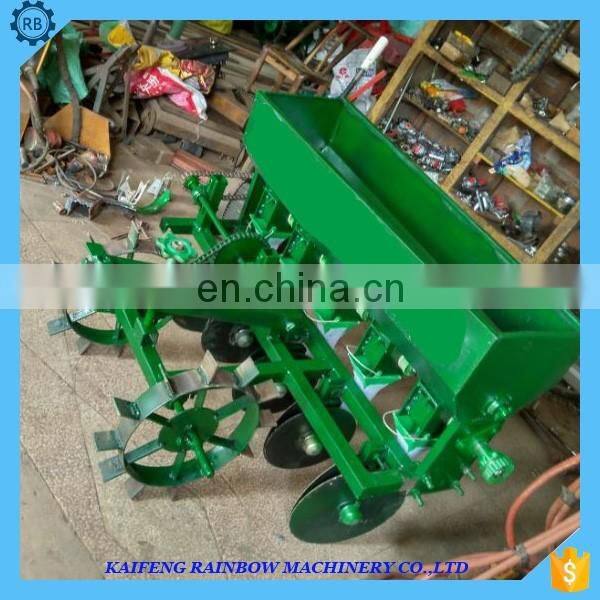 manuring and sowing simultaneously garlic planter machinery