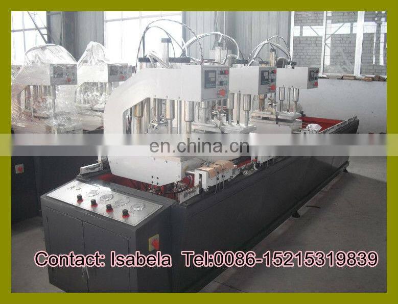UPVC windows making machine :PVC Two heads seamless welding machine (HSWF-01)
