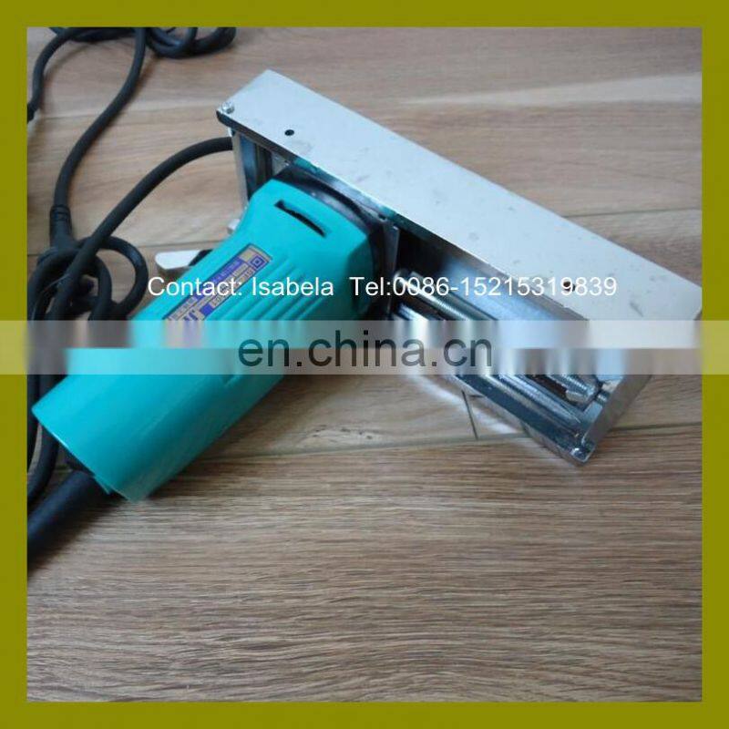 Portable electric PVC UPVC window door surface cleaning machine for removing welding seam