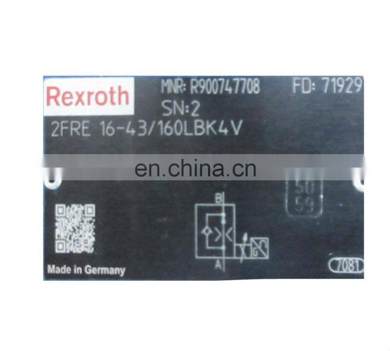 Proportional flow valve control valve bosch pressure valve 2FRE16-4X/100LBK4M