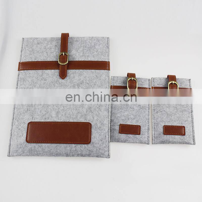 Felt Mobile Phone Pouch Case Bag