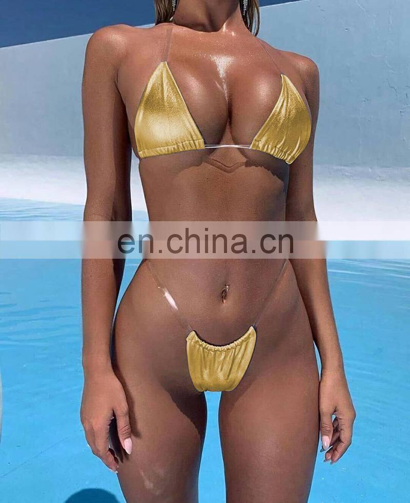 Peachtan Sexy Neon Bikini 2019 Swimwear Women Zebra Print Bathing Suit Mujer High Cut Swimsuit Female Push Up 2Pieces Suit