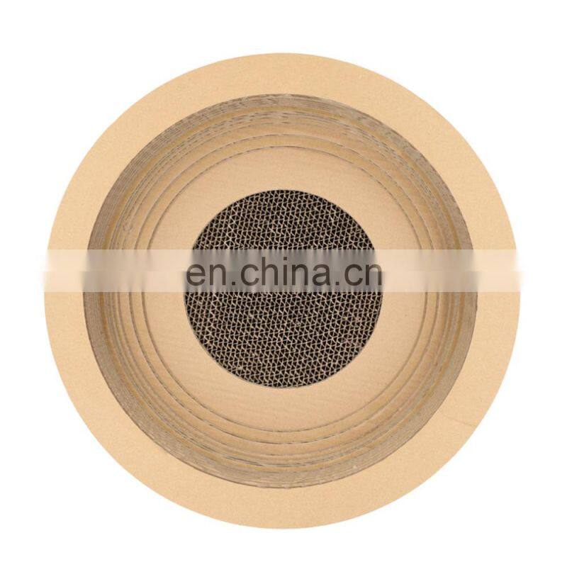 Hot Sale Funny Corrugated Cat Cardboard Scratcher Indoor Cat Nest