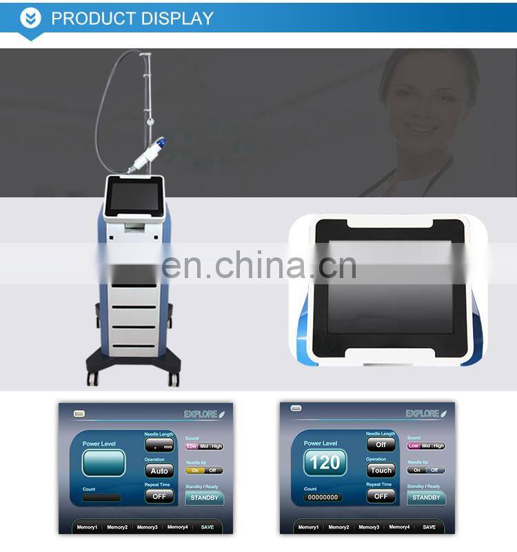 Beijing Lefis rf metal tube pore tightening machine stretch marks removal