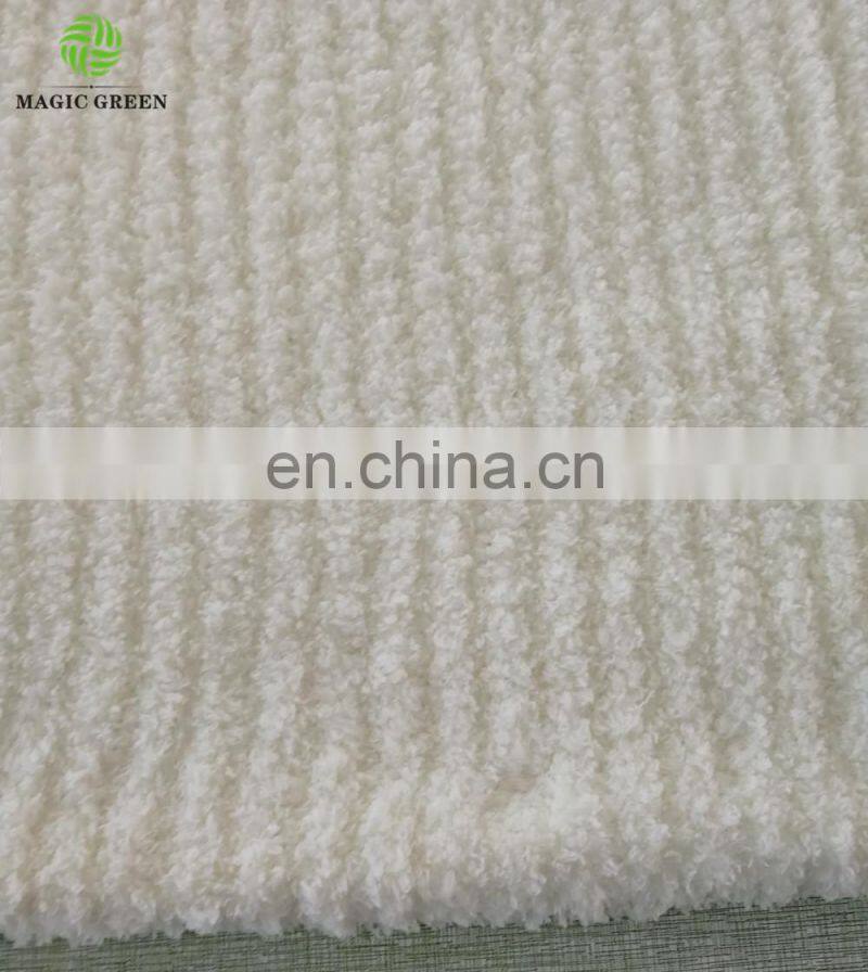 Barefoot Dreams super soft luxury best selling white color most new tech micro feather yarn knit baby adult throw blanket