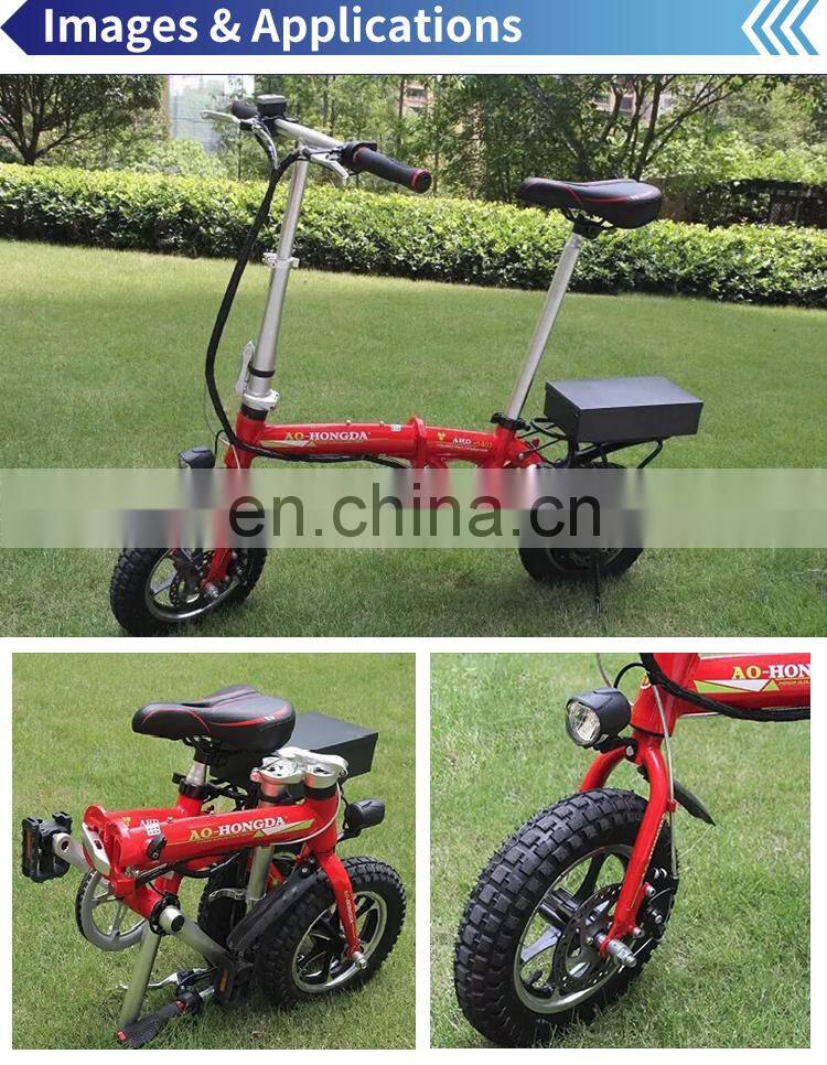 Electric single shaft dc in wheel 12 inch hub motor