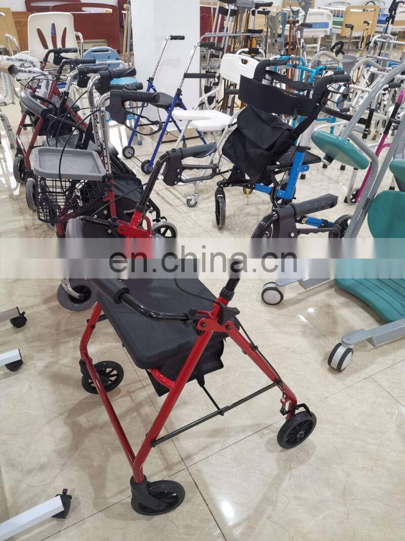Height Adjustment Foldable silver color Aluminum Walker manufacturer