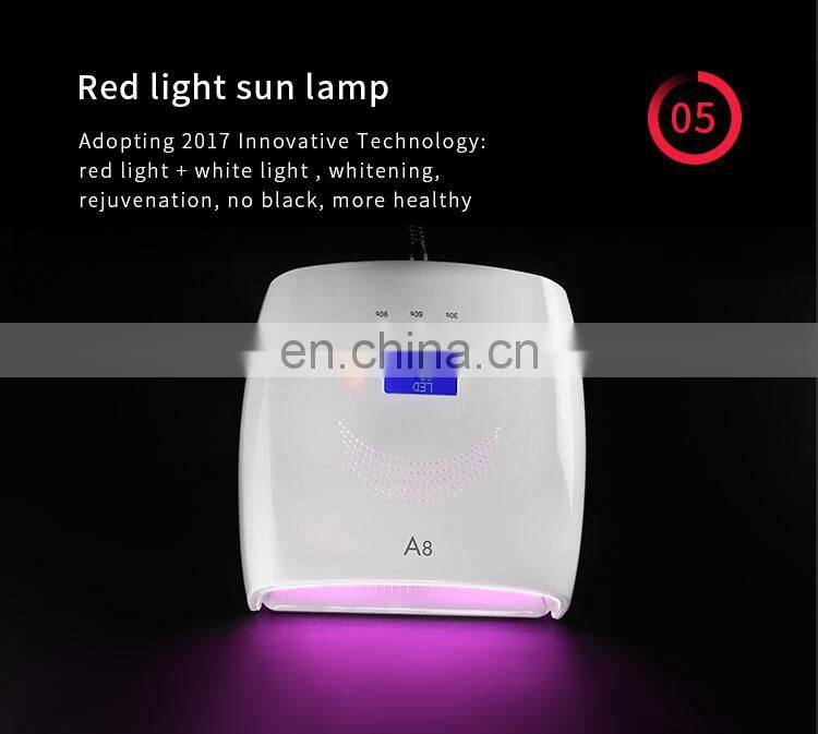 Asianail Red Light 2018 professional UV LED nail lamps