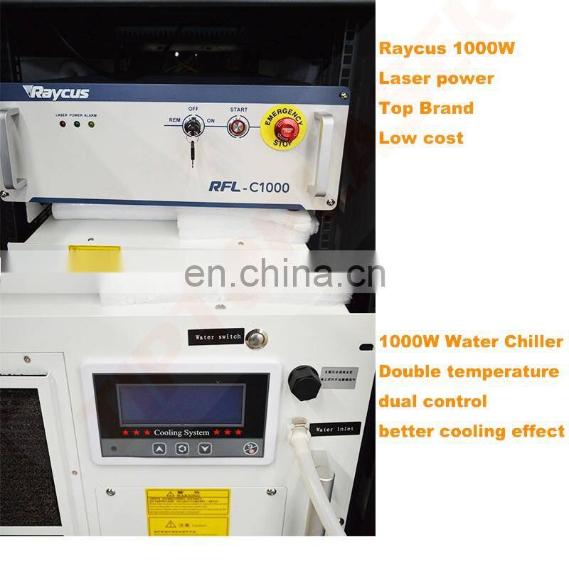 Automatic wire feeding Hand held 1000W Raycus welding 3mm stainless steel laser welder for sale