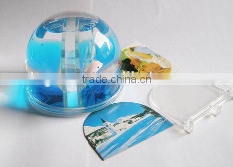 Chriatmas Photo Insert Snow Globes