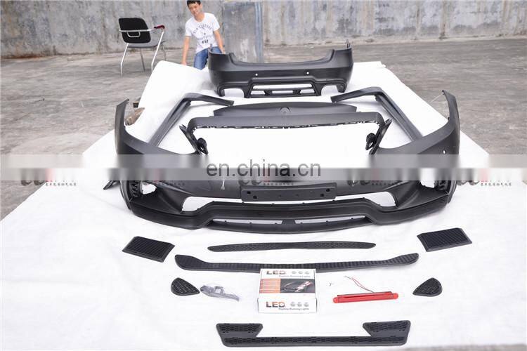 newest WD style body kit for Mercedes E class modify car facelift