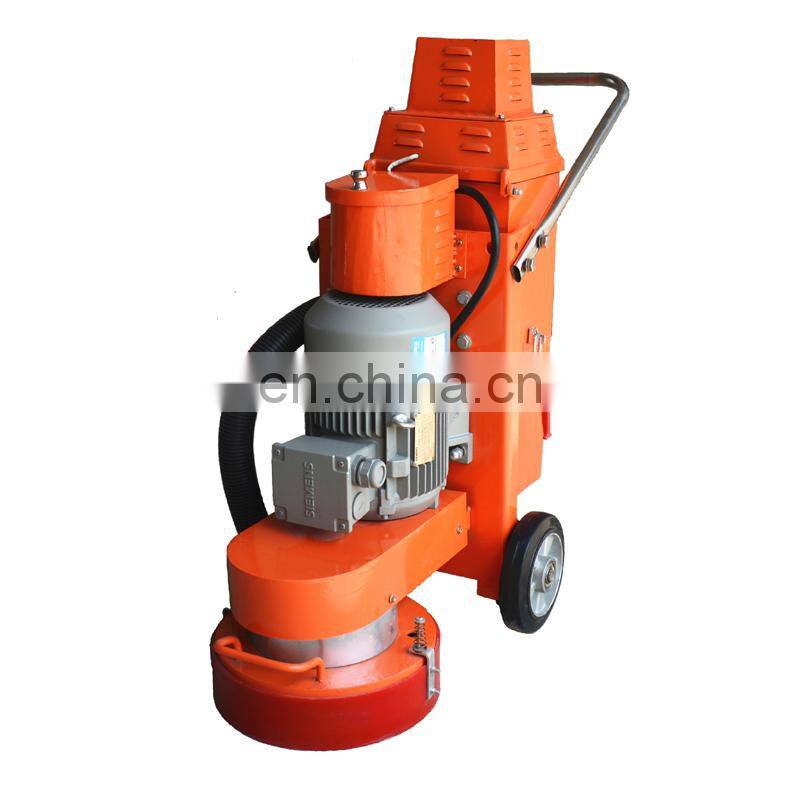 electric terrazzo dustless concrete floor grinder polishing machine